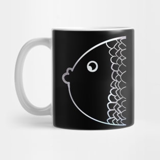 Colorful karp rainbow pink Mug